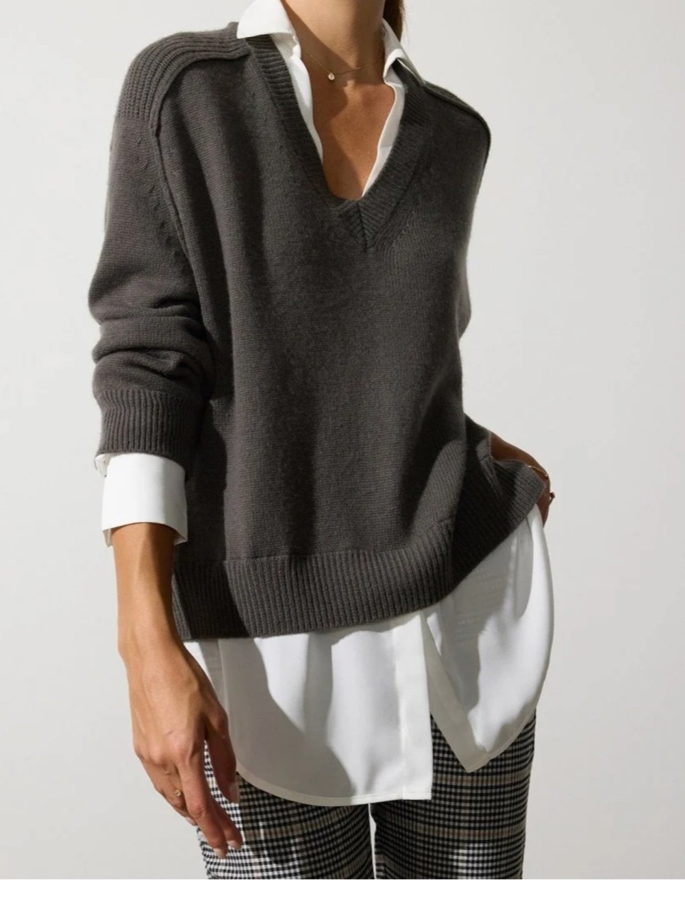 Brochu Walker The Looker Layered V-Neck